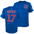 Chicago Cubs Youth Kris Bryant 2016 World Series Name and Number T-Shirt product image 1, provided for visual reference and