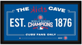 Chicago Cubs 2016 World Series Champions Framed 6x12 Kids Cave Sign product image 1, provided for visual reference and