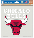 Chicago Bulls 8X8 Perfect Cut Decal By Wincraft product image 1, provided for visual reference and product detail review
