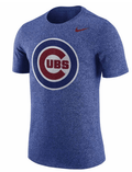 Chicago Cubs Nike Heathered Royal Marled T-Shirt for Men product image 1, provided for visual reference and product detail