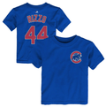 Toddler Majestic Anthony Rizzo Chicago Cubs Royal Player Name & Number T-Shirt product image 1, provided for visual