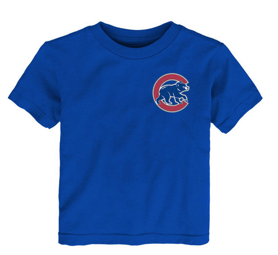Toddler Majestic Anthony Rizzo Chicago Cubs Royal Player Name & Number T-Shirt product image 2, provided for visual