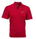 Mens Chicago Blackhawks Omaha Skate Lace Polo product image 1, provided for visual reference and product detail review