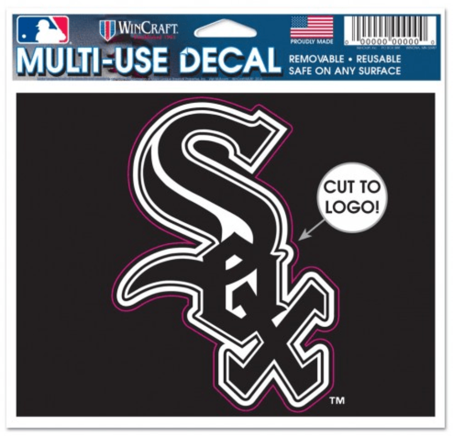 Chicago White Sox 4.5x5.75 Multi-Use Decal By Wincraft product image 1, provided for visual reference and product detail