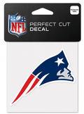 New England Patriots 4X4 Perfect Cut Decal By Wincraft product image 1, provided for visual reference and product detail