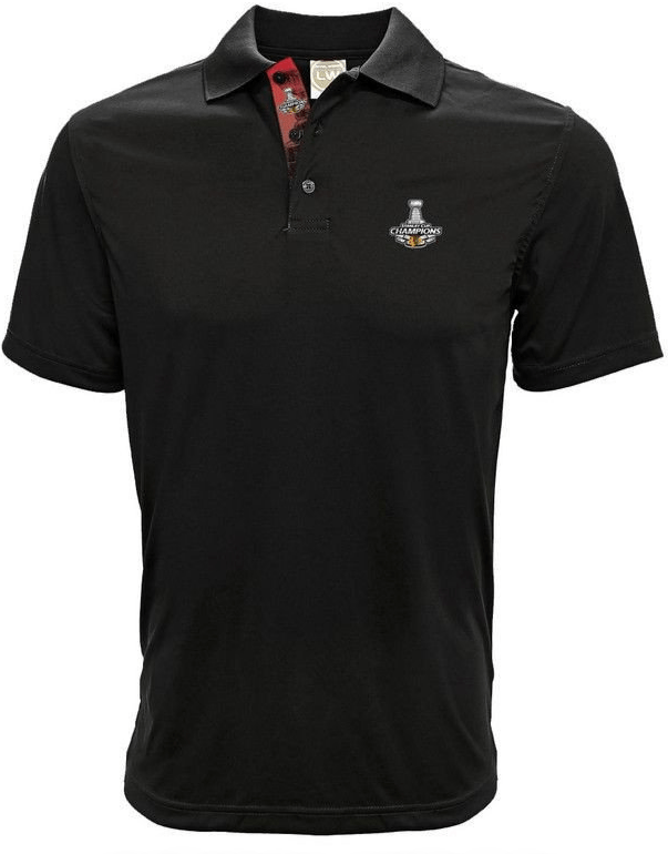 Chicago Blackhawks 2015 Stanley Cup Champions Helix Polo product image 1, provided for visual reference and product detail