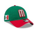 Mexico World Baseball Classic 2026 New Era 9TWENTY Cap – Official WBC Hat product image 1, provided for visual reference and