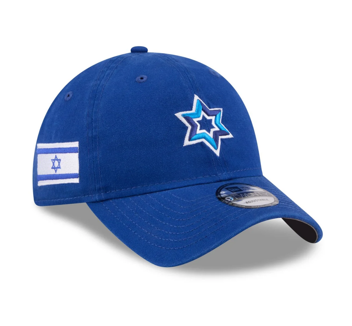 Israel World Baseball Classic 2026 New Era 9TWENTY Cap – Official WBC Hat product image 1, provided for visual reference and