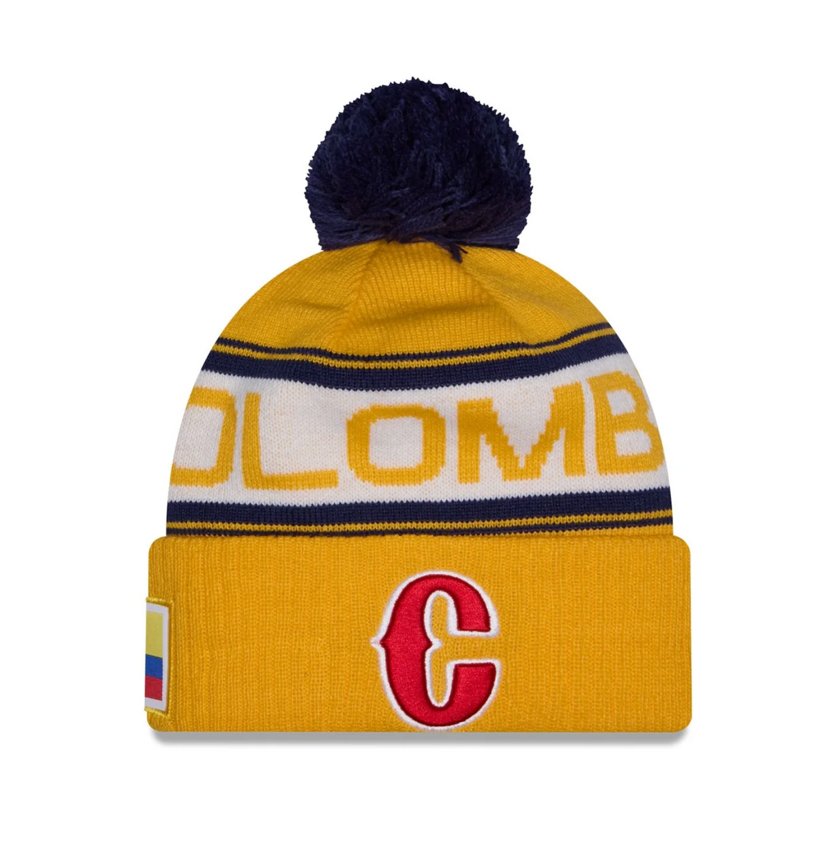 Colombia World Baseball Classic 2026 New Era New Era Beanie – Official WBC Hat product image 1, provided for visual