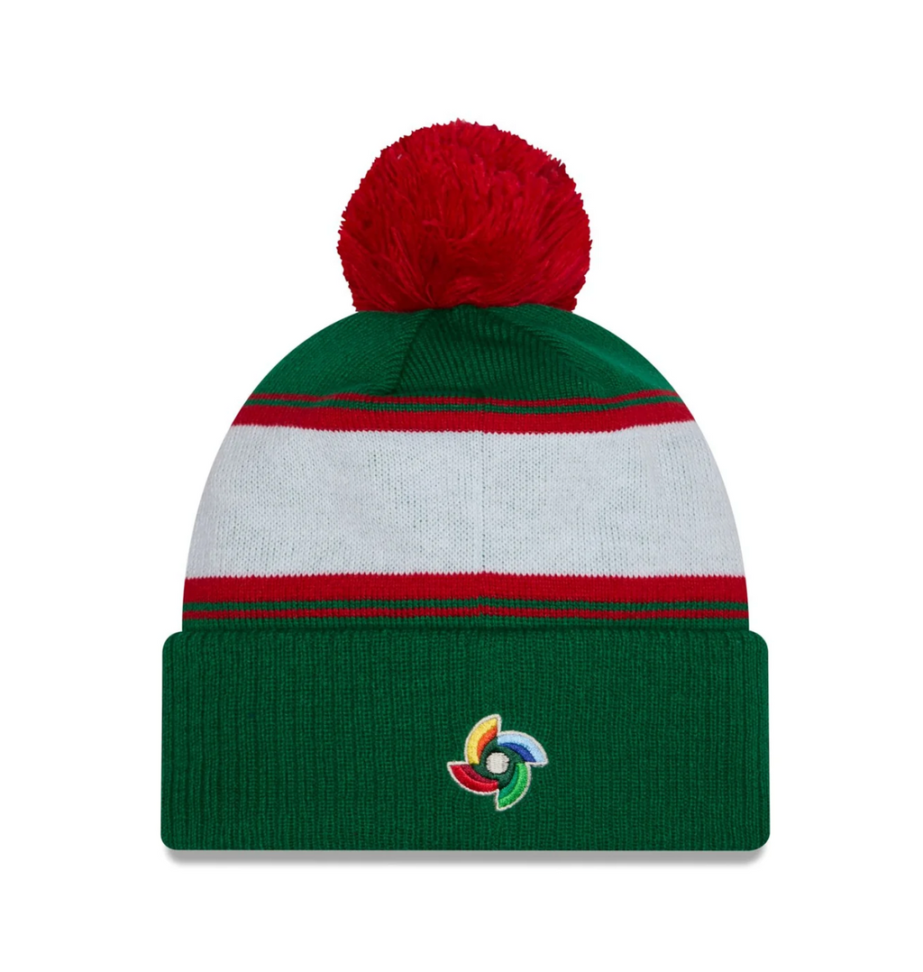 Mexico World Baseball Classic 2026 New Era New Era Beanie – Official WBC Hat product image 2, provided for visual reference