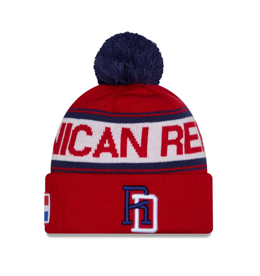 Dominican Republic World Baseball Classic 2026 New Era Beanie – Official WBC Hat product image 1, provided for visual