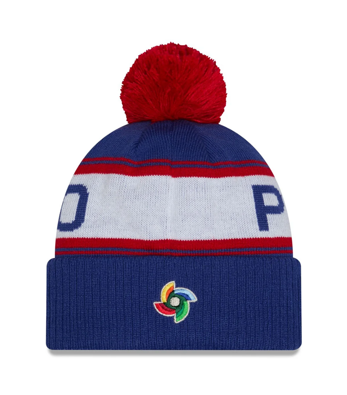 Puerto Rico World Baseball Classic 2026 New Era New Era Beanie – Official WBC Hat product image 3, provided for visual