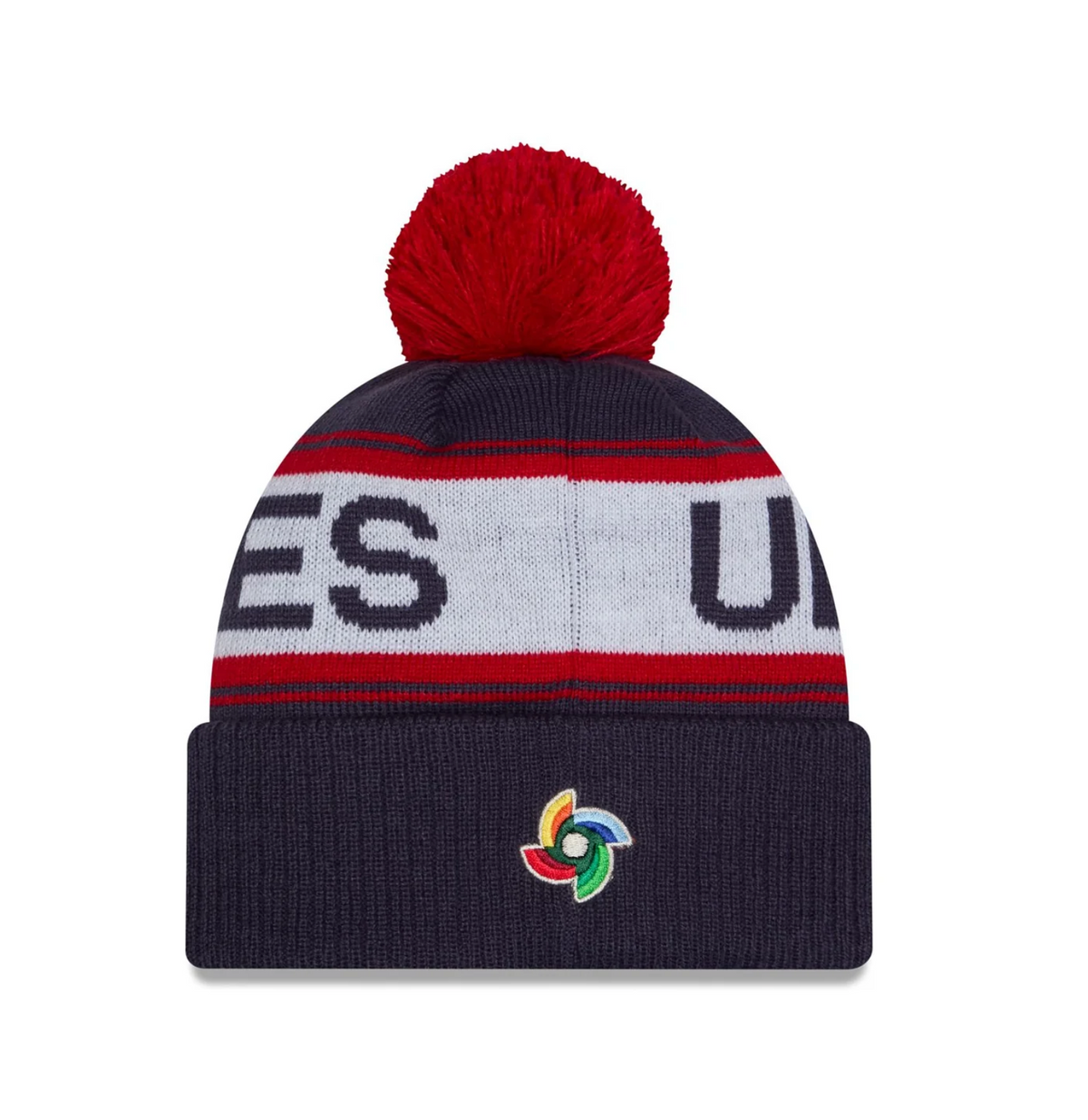 United States World Baseball Classic 2026 New Era Beanie – Official WBC Hat product image 2, provided for visual reference