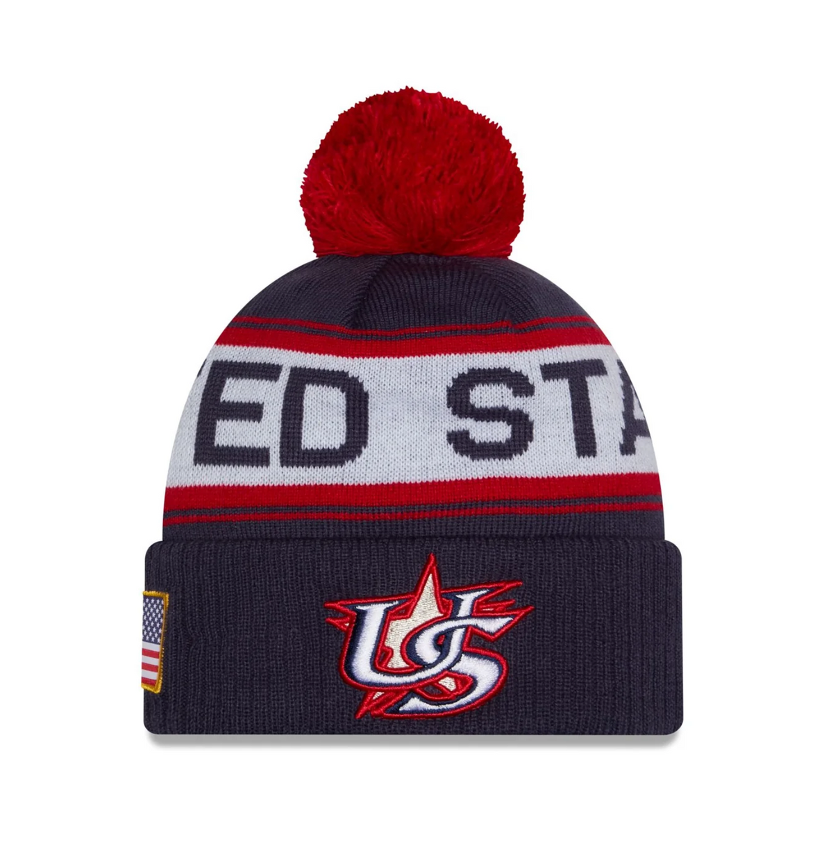 United States World Baseball Classic 2026 New Era Beanie – Official WBC Hat product image 1, provided for visual reference