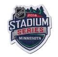 2016 NHL Stadium Series Logo Patch (Minnesota) product image 1, provided for visual reference and product detail review