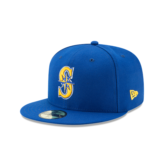New Era 59Fifty Seattle Mariners Alternate 2 Authentic Collection On-Field Fitted Hat product image 1, provided for visual