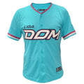 Serie del Caribe 2024 OFFICIAL Dominicana Jersey - Teal for Men product image 1, provided for visual reference and product