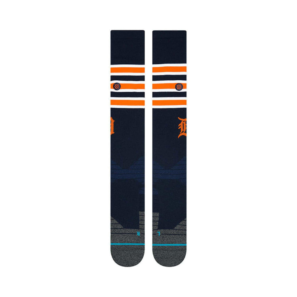 Stance MLB Detroit Tigers Socks Diamond OTC - Orange product image 2, provided for visual reference and product detail review