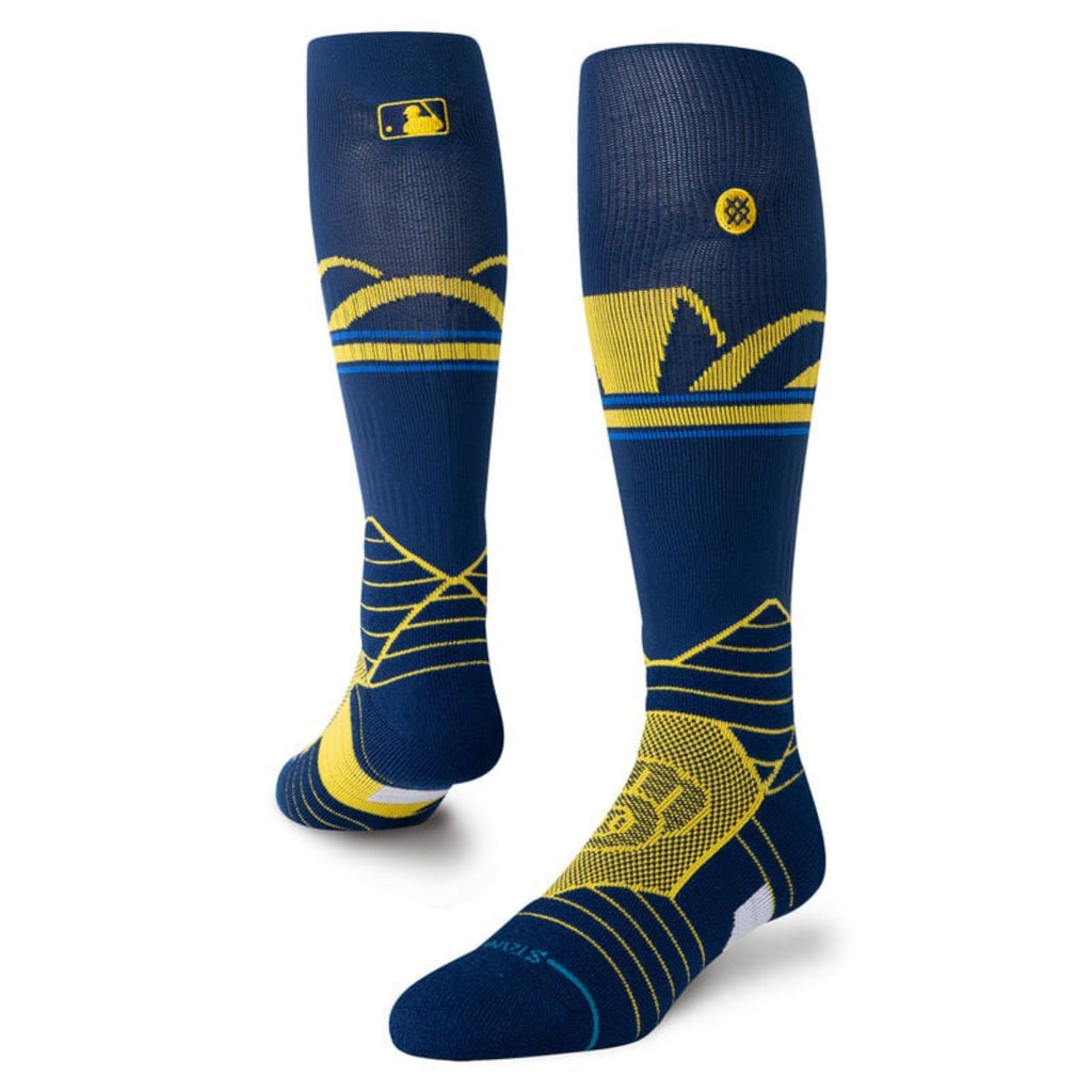 Stance Milwaukee Brewers Arches PRO OTC Socks product image 1, provided for visual reference and product detail review