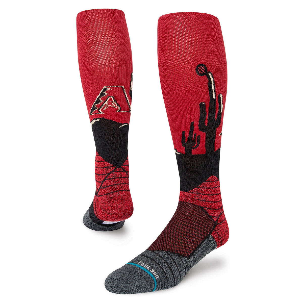 Stance Socks Arizona Desert OTC Red product image 1, provided for visual reference and product detail review