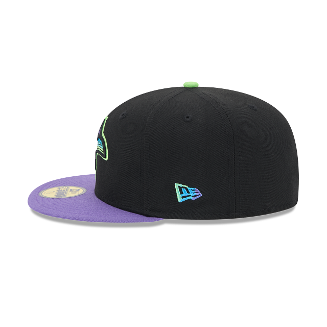 New Era 59fifty Tampa Bay Rays City Connect Hat product image 3, provided for visual reference and product detail review