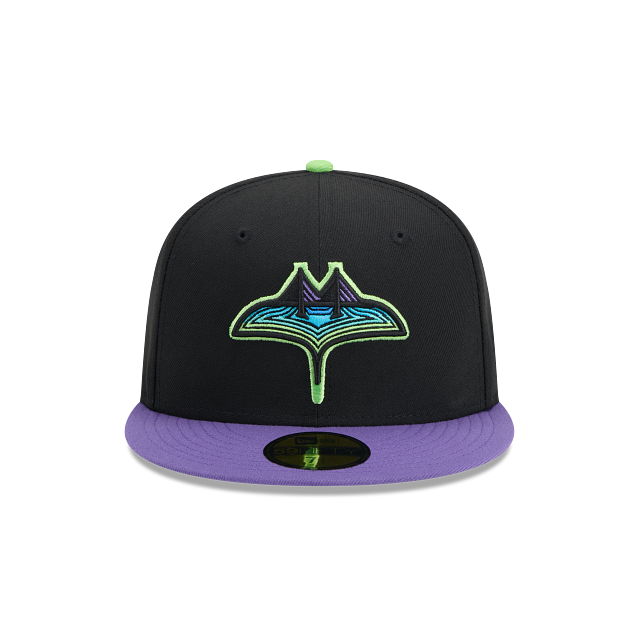New Era 59fifty Tampa Bay Rays City Connect Hat product image 2, provided for visual reference and product detail review
