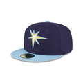 Tampa Bay Rays Diamond Era 59FIFTY Fitted Hat product image 1, provided for visual reference and product detail review