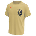 2025 Men Texas Rangers Nike Institutional City Connect Drifit T-Shirt product image 1, provided for visual reference and
