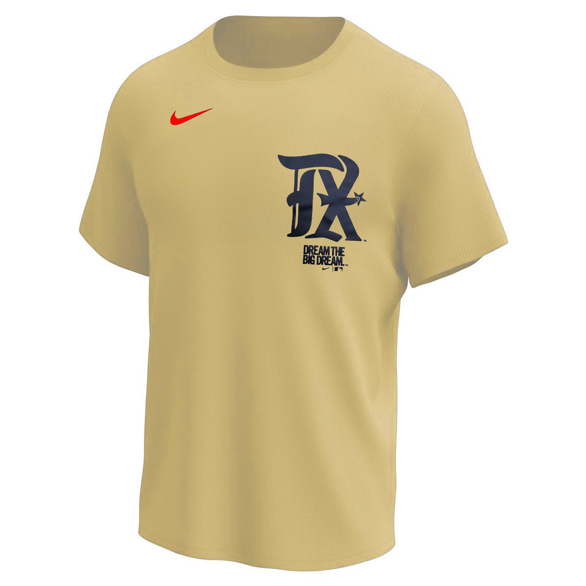 2025 Men Texas Rangers Nike Institutional City Connect Drifit T-Shirt product image 1, provided for visual reference and
