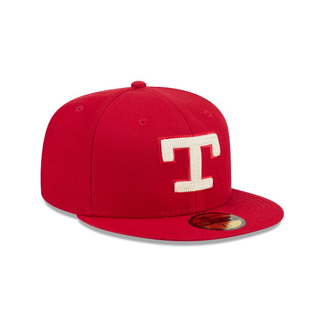 Texas Rangers 2026 City Connect 59FIFTY Fitted Cap – Red New Era MLB Fitted Hat | Viva Tejas Collection product image 3,