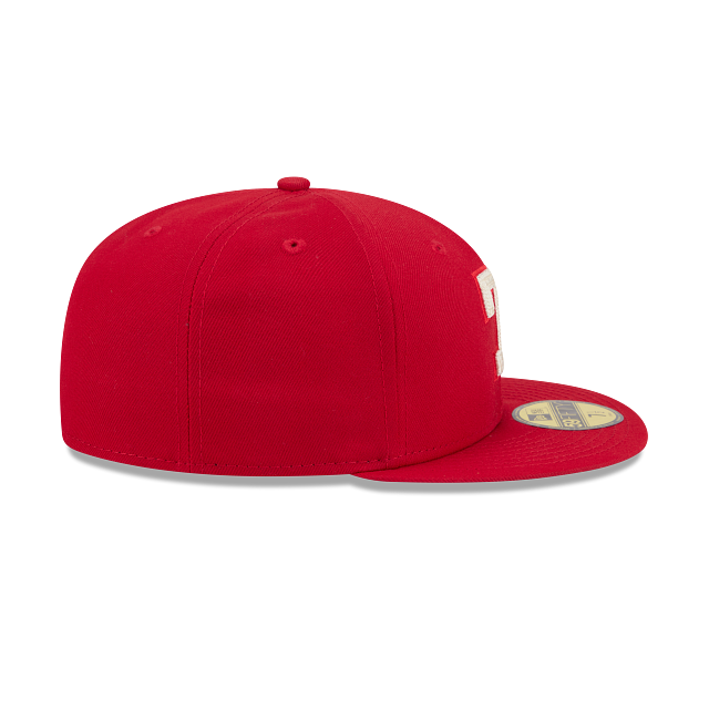 Texas Rangers 2026 City Connect 59FIFTY Fitted Cap – Red New Era MLB Fitted Hat | Viva Tejas Collection product image 5,