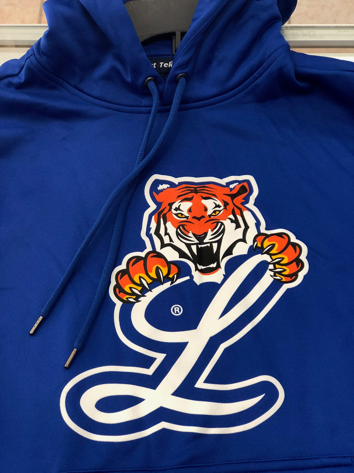 Tigres del Licey Tiger Logo Hoodies - F244 product image 4, provided for visual reference and product detail review