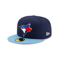 New Era 59FIFTY Toronto Blue Jays Alternate 4 Authentic Collection On-Field Fitted Hat Navy product image 1, provided for