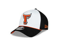 Toros del Este New Era 9FORTY A-Frame Adjustable Hat - White/Black/Orange product image 1, provided for visual reference and
