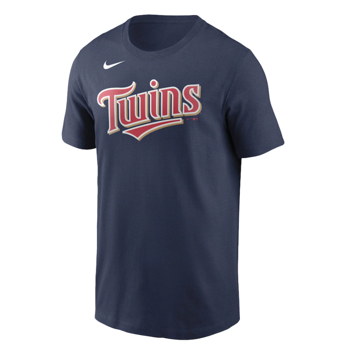Nike Men Minnesota Twins Navy Blue T-Shirt - (3596520) product image 1, provided for visual reference and product detail