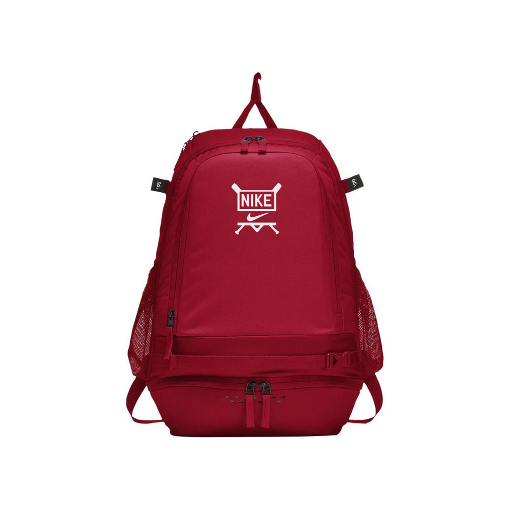 Nike Vapor Select Baseball Bat Backpack 30 Pounds - Red product image 1, provided for visual reference and product detail