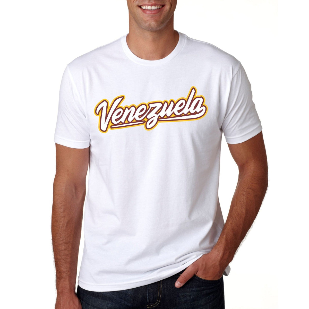 Venezuela Unisex T-Shirts product image 3, provided for visual reference and product detail review