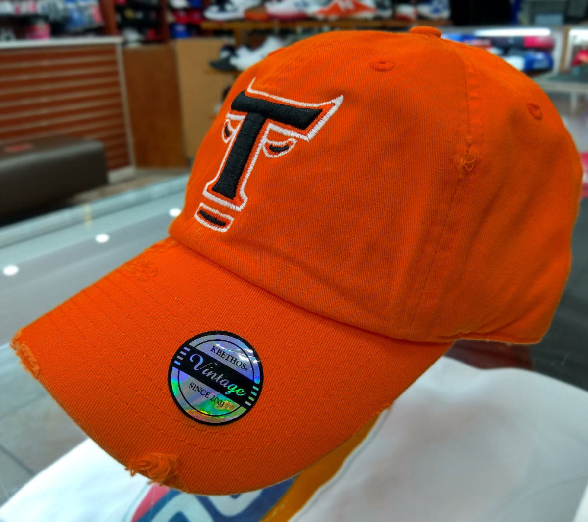 Vintage Hat Toros - Embroidered Dominican Baseball Hat product image 2, provided for visual reference and product detail