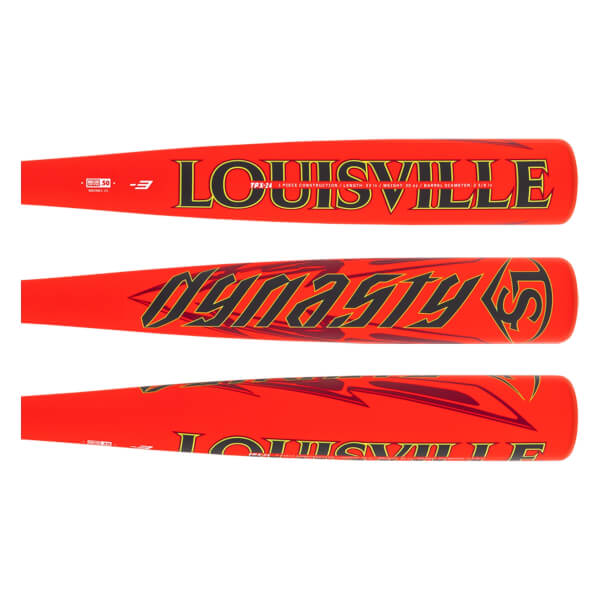 2025 Louisville Slugger Dynasty (-3) BBCOR Baseball Bat – WBL2969010 product image 2, provided for visual reference and