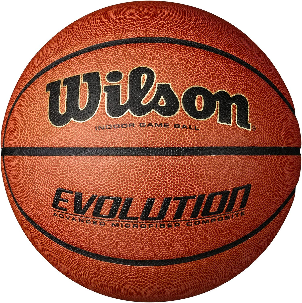 WILSON Evolution Game Basketball product image 1, provided for visual reference and product detail review