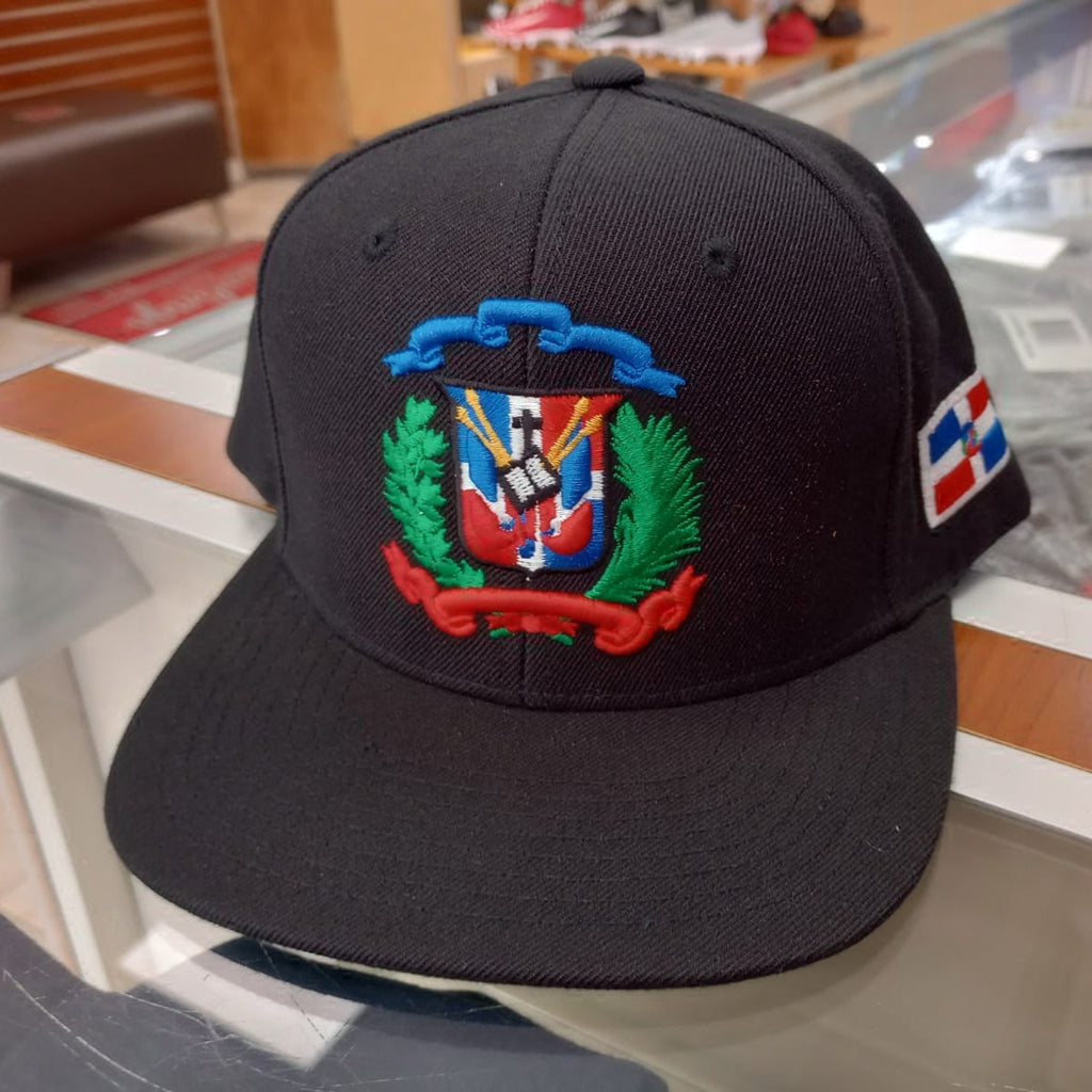 Escudo Republica Dominicana - Dominican Snapback Black - Full Color Hat product image 2, provided for visual reference and