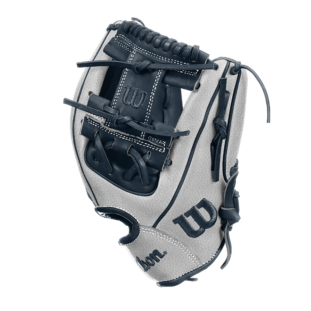 Wilson A2000 1786 11.5" NY BRONX EDITION - White/Navy - Right Hand Thrower product image 2, provided for visual reference