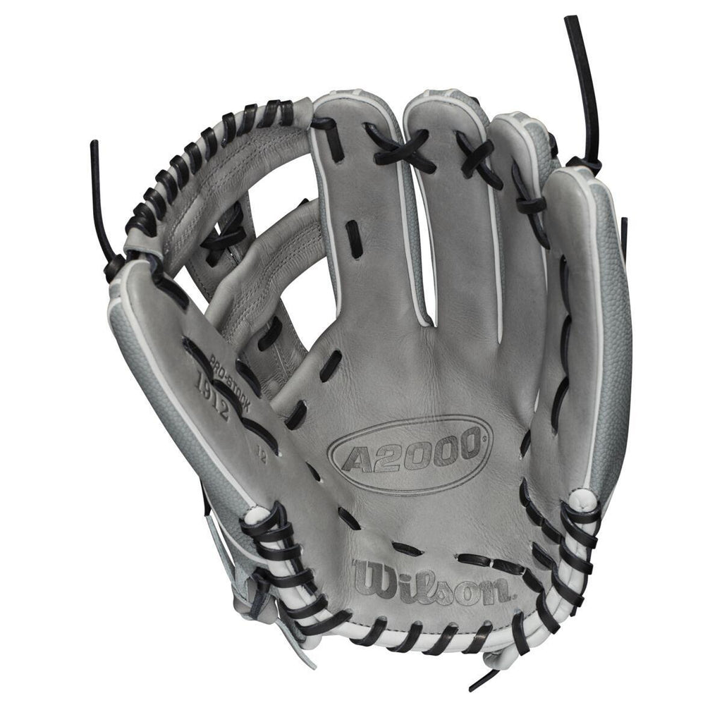 Wilson A2000 1912SS 12" SuperSkin Infield Baseball Glove - WBW10009912 product image 2, provided for visual reference and