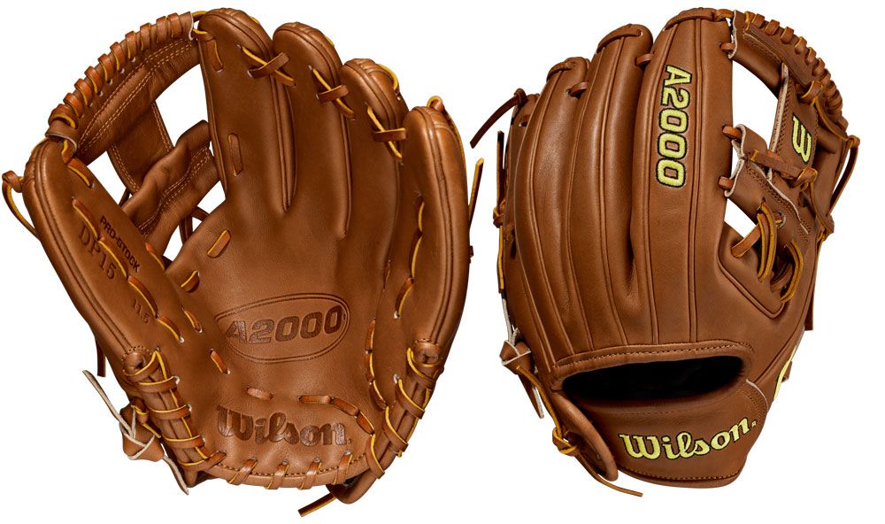 Wilson A2000 DP15 Pedroia Fit 11.5" Infield Baseball Glove - WBW100108115 product image 2, provided for visual reference and