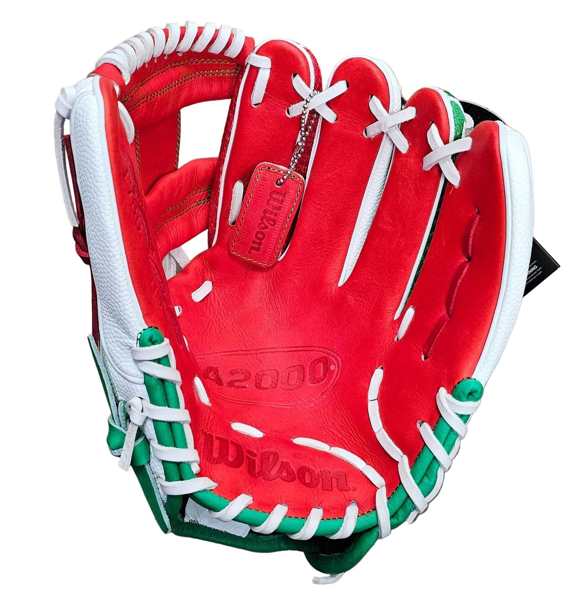 Wilson A2000 1786 11.5" Baseball Glove – Exclusive Mexico | Peligro Sports WBC 2026 Collection product image 3, provided for