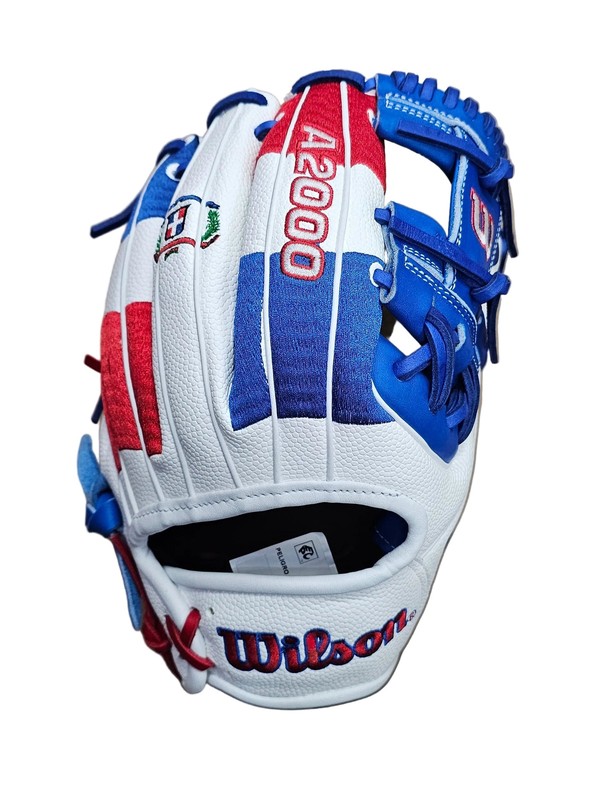 Wilson A2000 1786 11.5" Baseball Glove – Exclusive Dominican Republic | Peligro Sports WBC 2026 Collection product image 3,