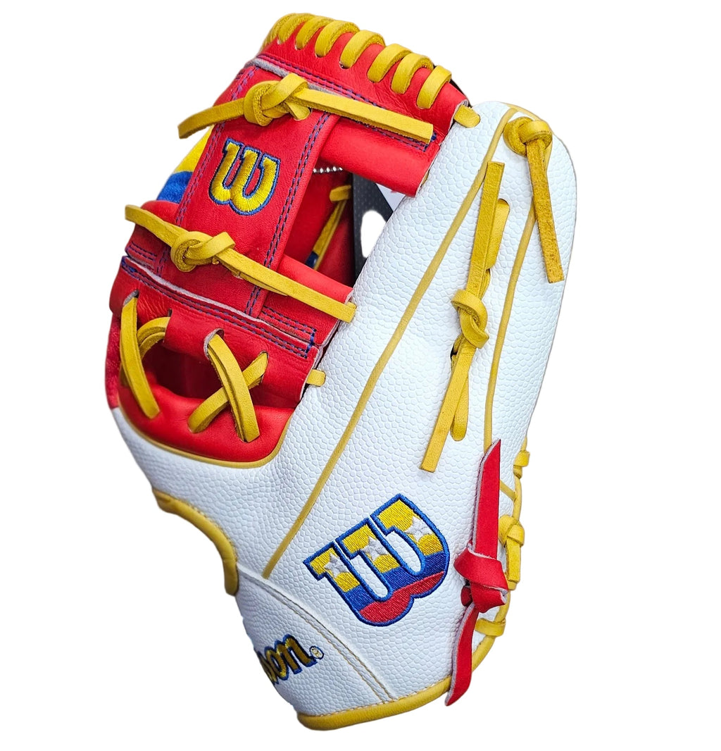 Wilson A2000 1786 11.5" Baseball Glove – Exclusive Venezuela Flag Edition | Peligro Sports WBC 2026 Collection product image