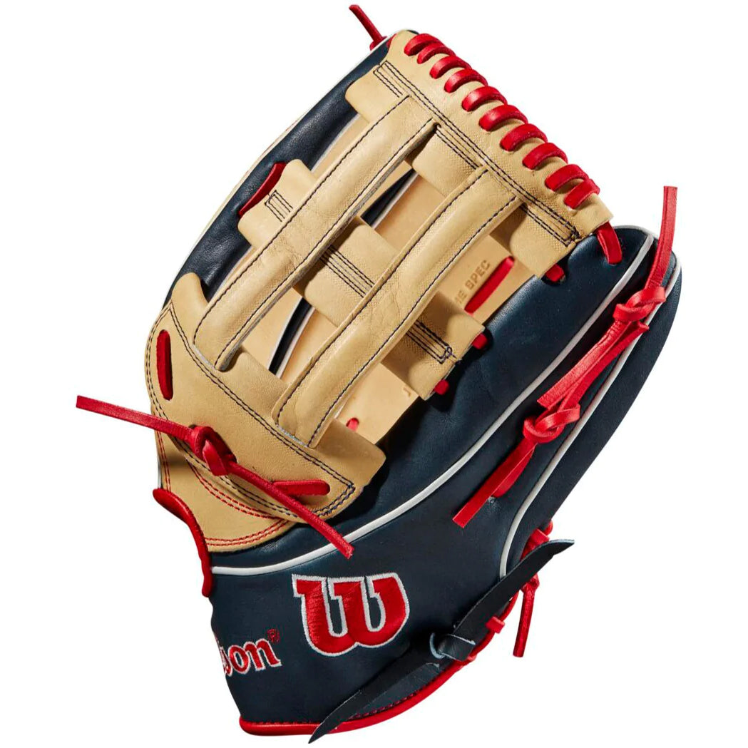 Wilson A2K JS22 12.75" Juan Soto GM Baseball Glove product image 3, provided for visual reference and product detail review