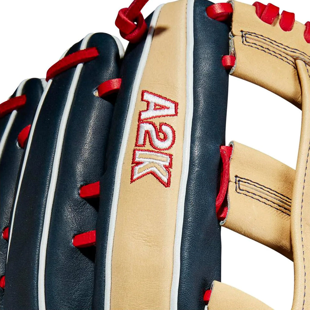 Wilson A2K JS22 12.75" Juan Soto GM Baseball Glove product image 6, provided for visual reference and product detail review