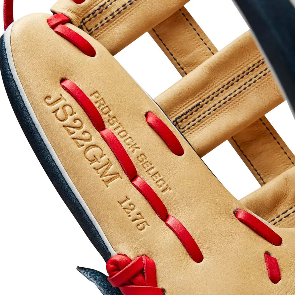 Wilson A2K JS22 12.75" Juan Soto GM Baseball Glove product image 7, provided for visual reference and product detail review